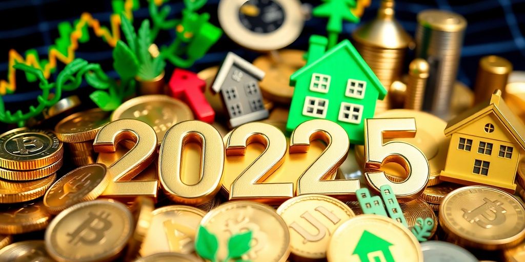 Verschiedene Investitionsmöglichkeiten für 2025, Fotografie.