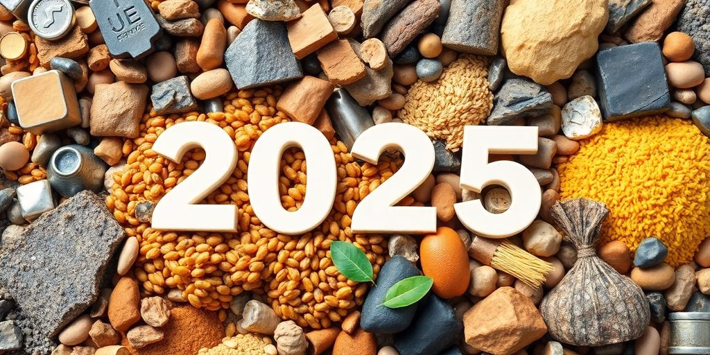 Vielfalt der Rohstoffe für Investitionsstrategien 2025